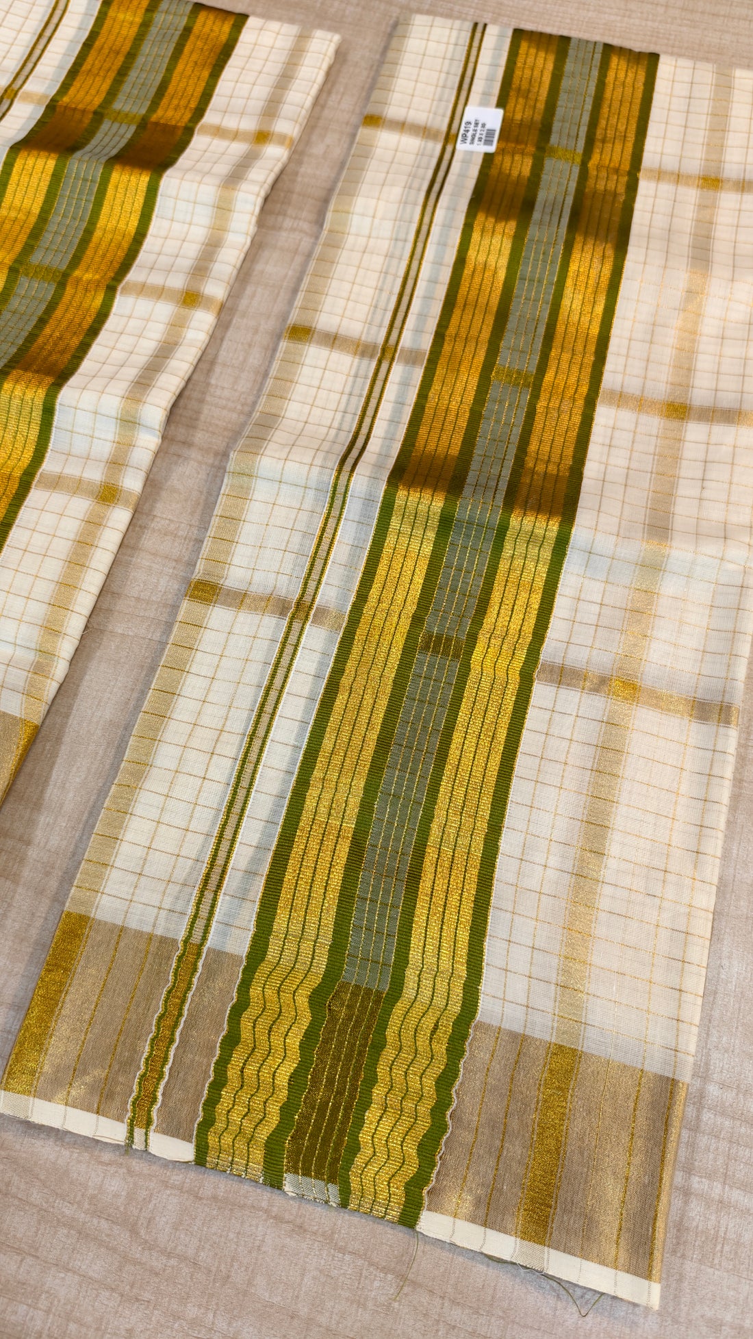 Cotton Set Mundu| GS295