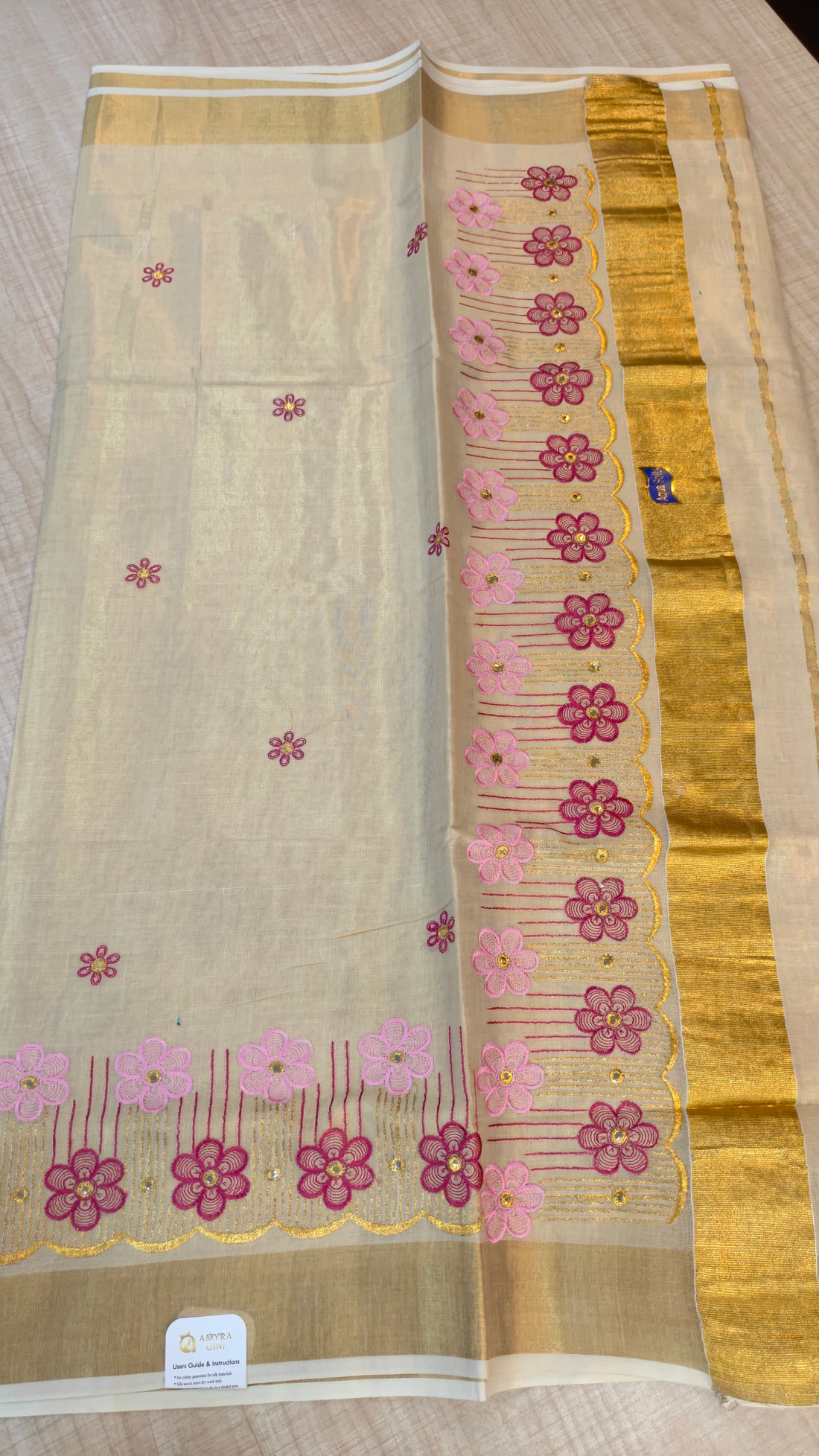 Tissue Kerala Saree| GS121