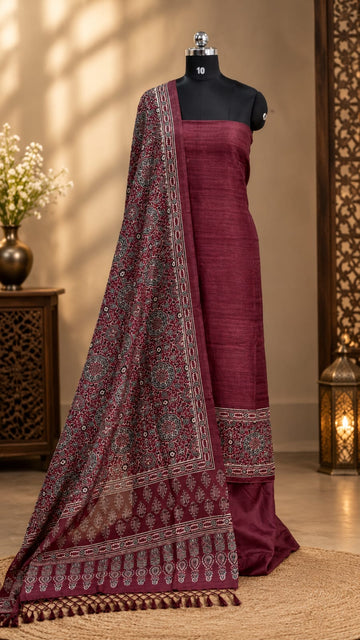 Raw Silk Salwar | PA424