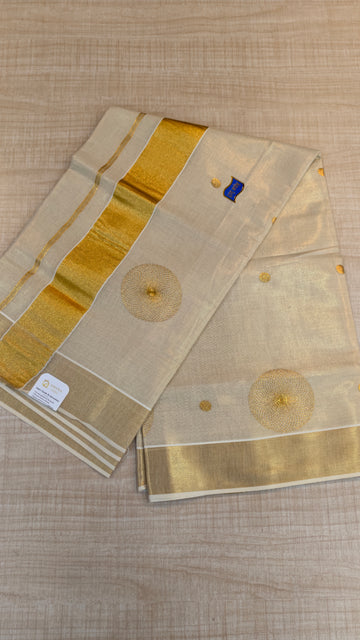 Tissue Kerala Saree | GS70