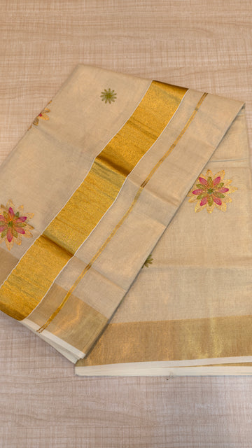 Tissue Kerala Saree| GS258
