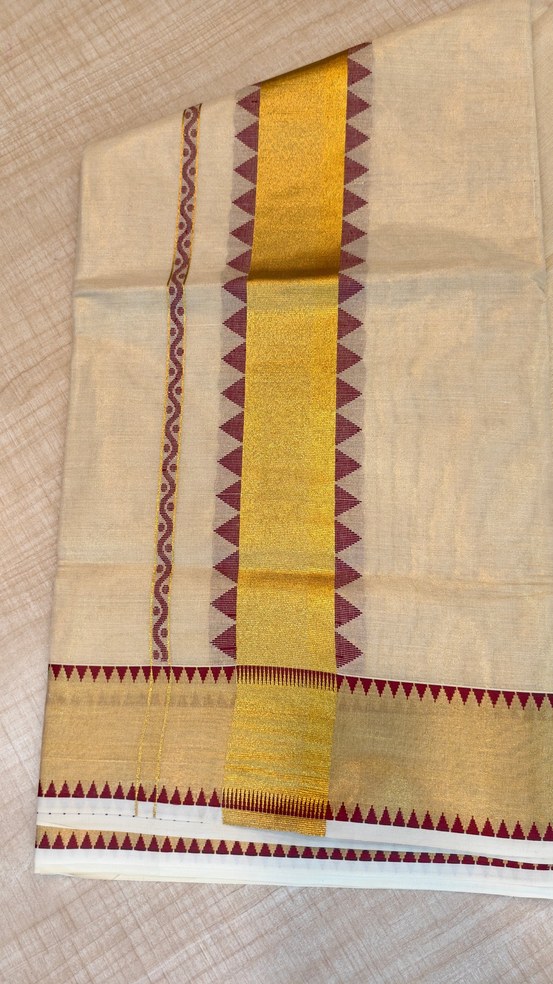 Tissue Kerala Saree|GS77