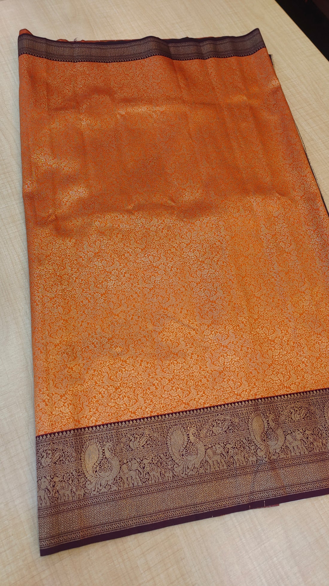 Tissue Kanchipuram Saree|KR203