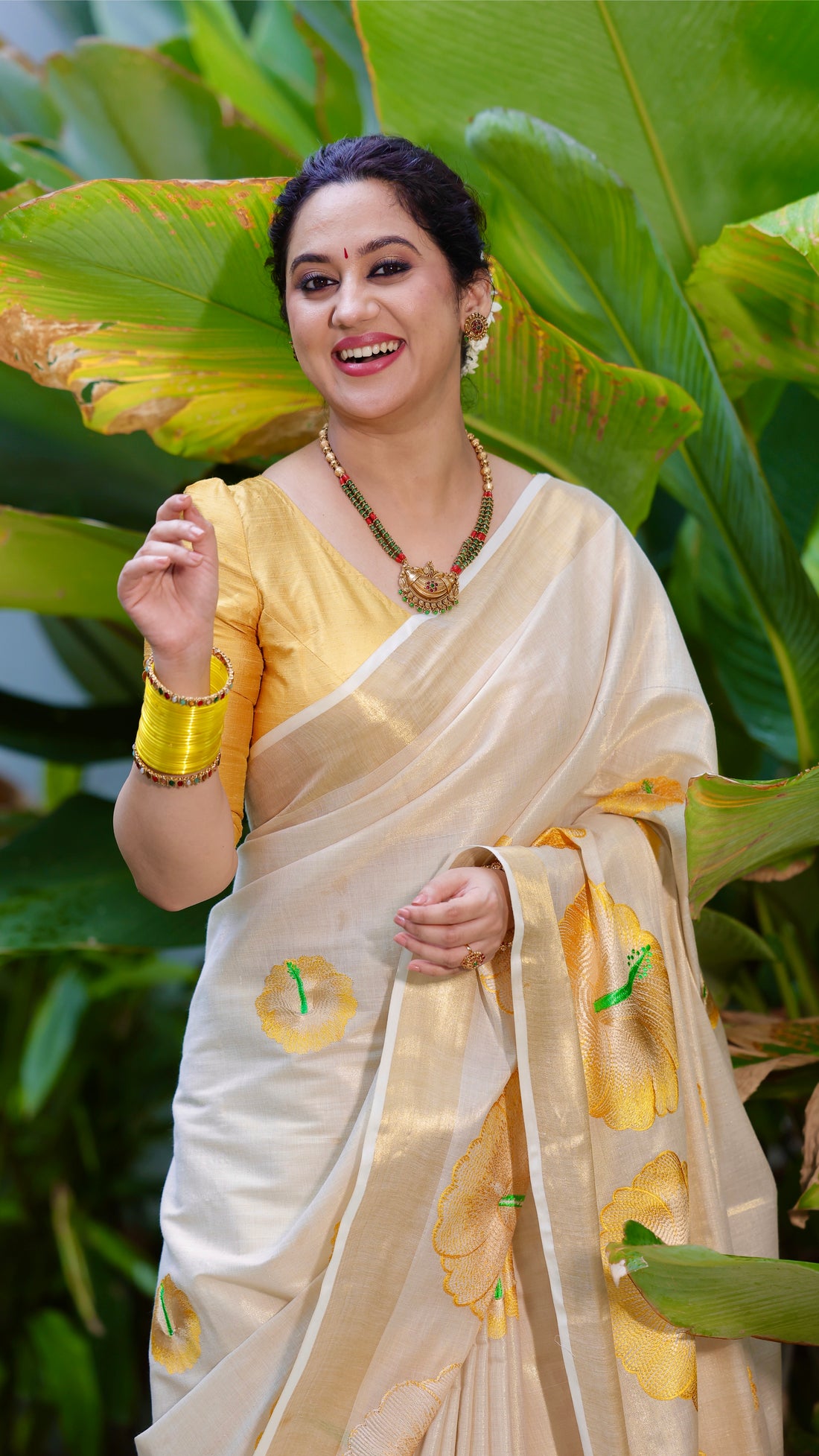 Tissue Kerala Saree| GS65
