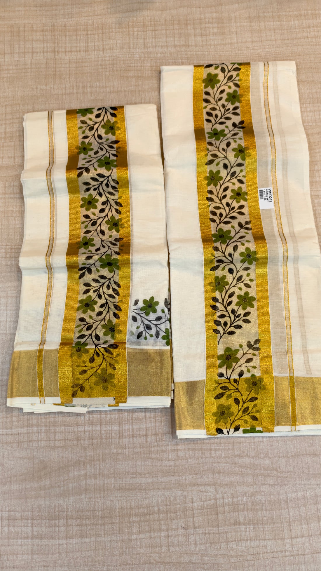 Cotton Set Mundu | GS571