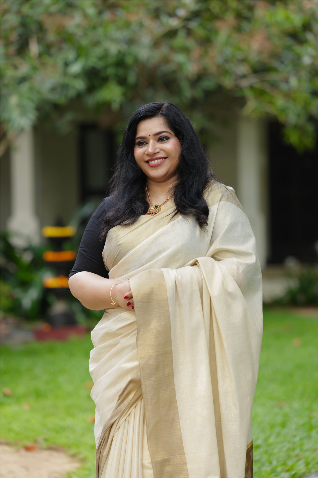 Vintage Kerala Saree|GS200