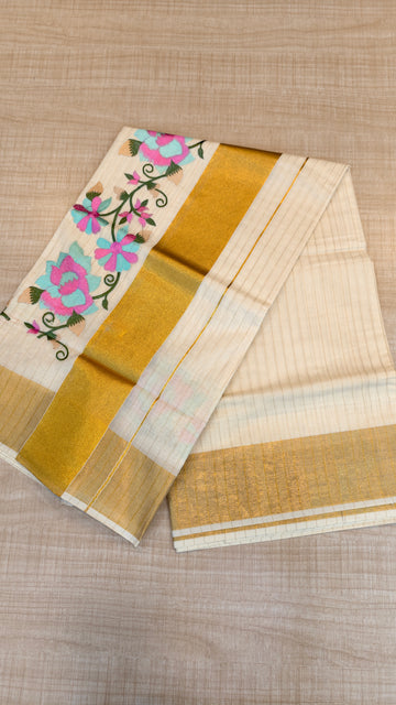 Cotton Kerala Saree| GS215