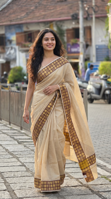 Tissue Kerala Saree|GS246
