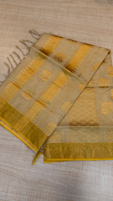 Handloom Finish Saree| GS231