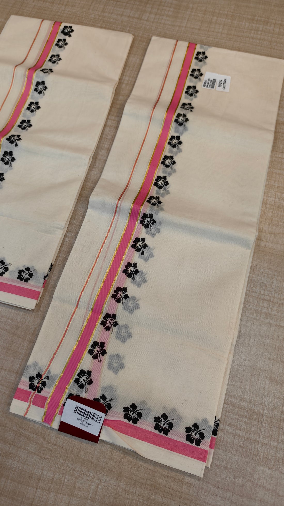 Cotton Set Mundu|GS288