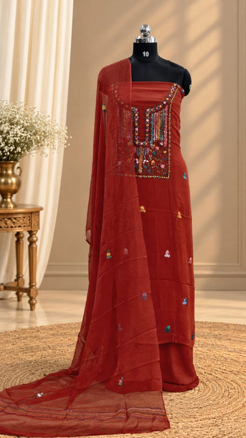 Pure Georgette Salwar |PA411