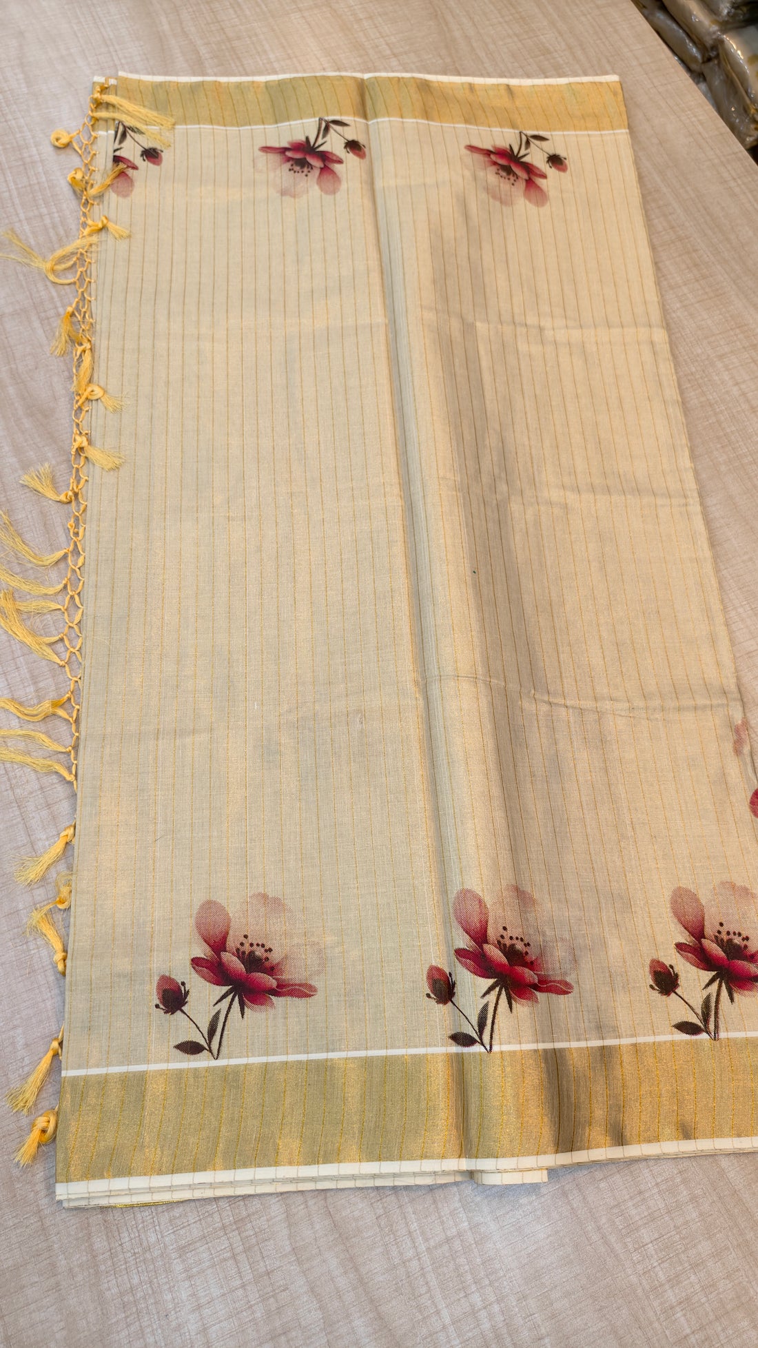 Tissue Kerala Saree|GS503