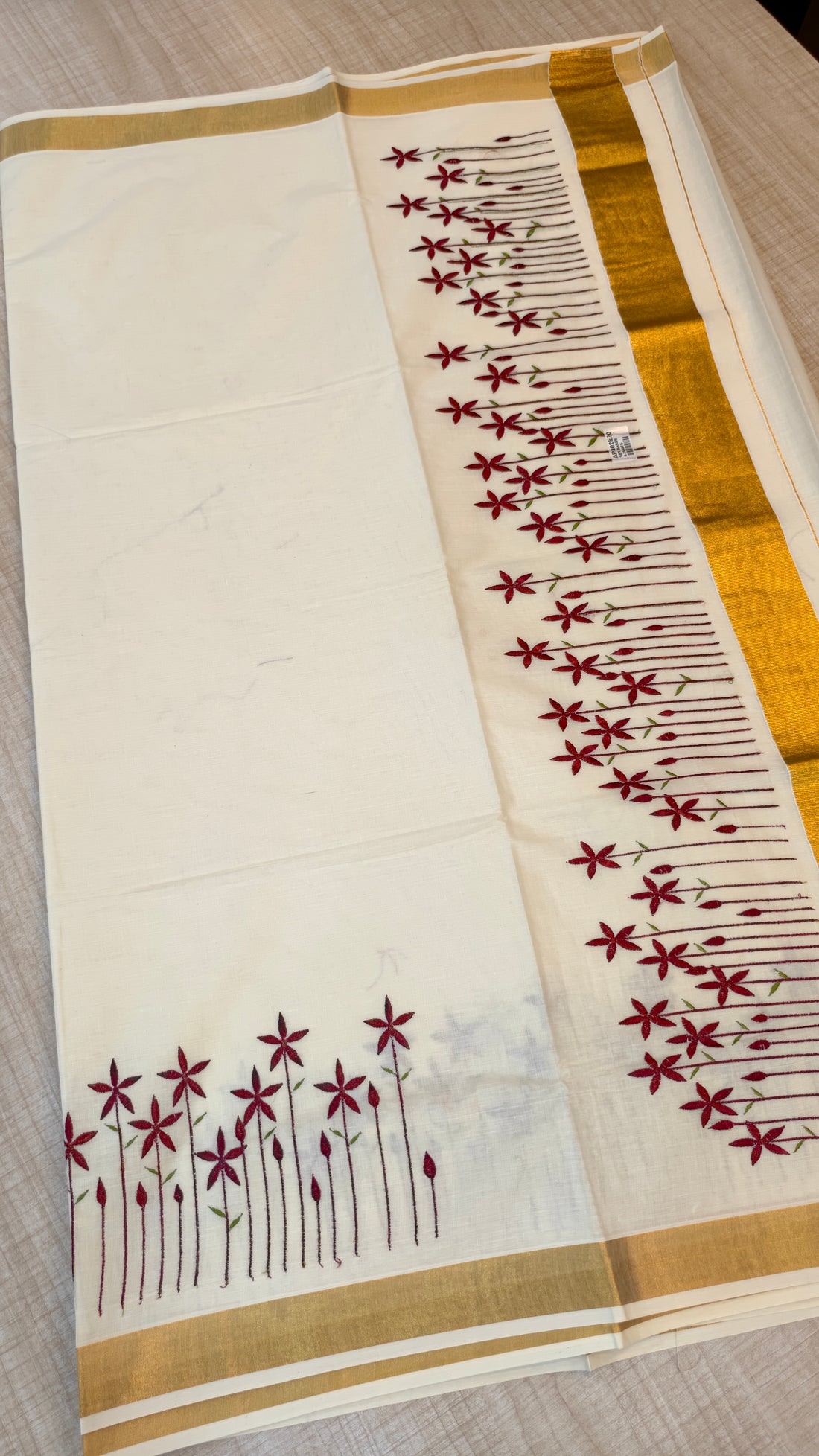 Cotton Kerala Saree | GS275