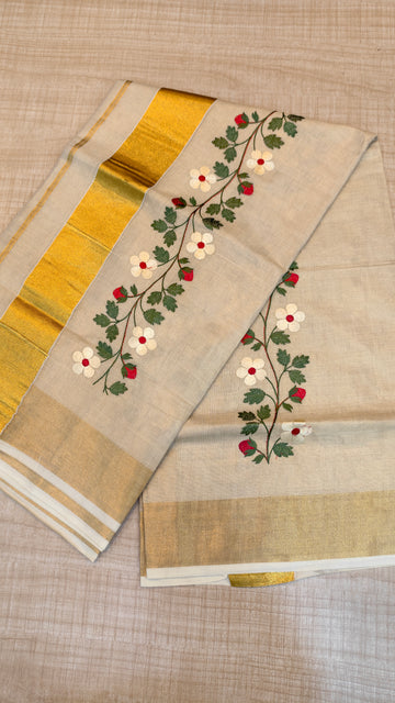 Tissue Kerala Saree | GS266