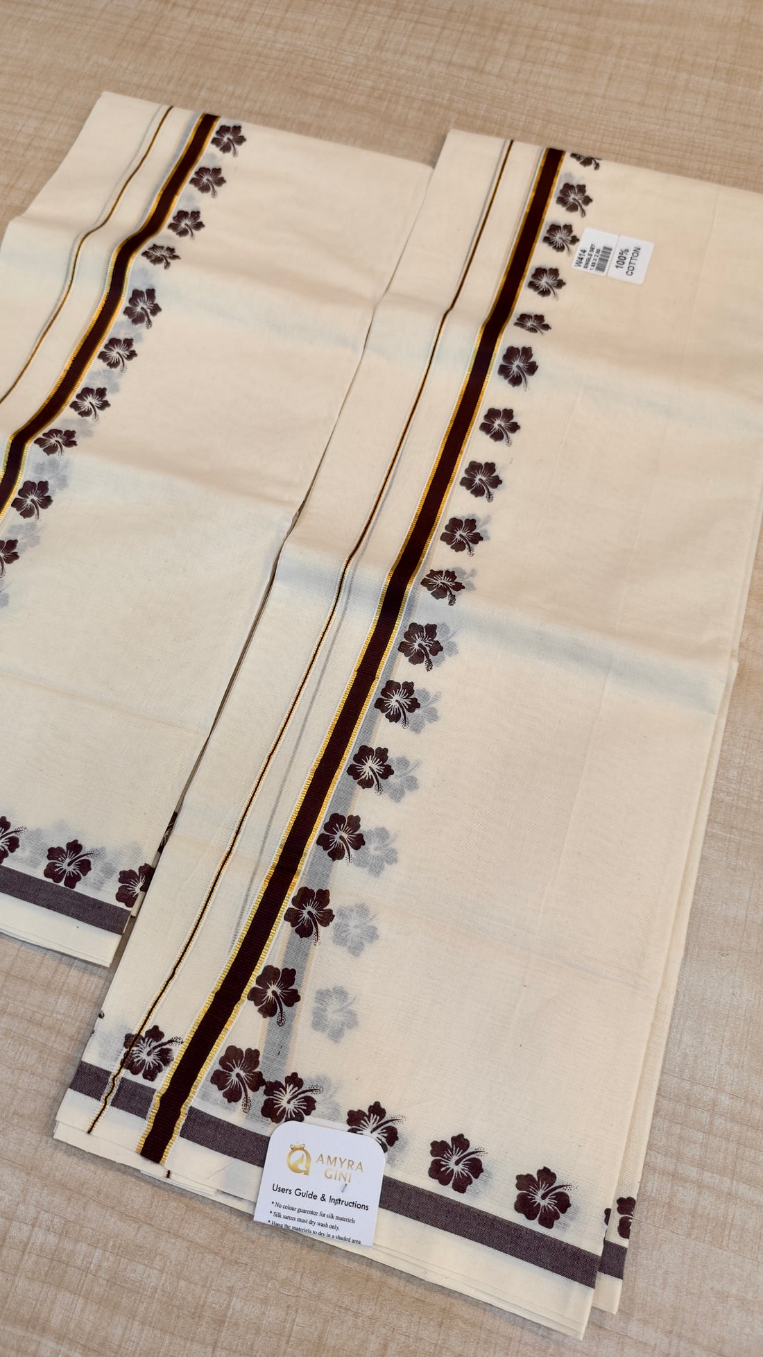 Cotton Set Mundu | GS289
