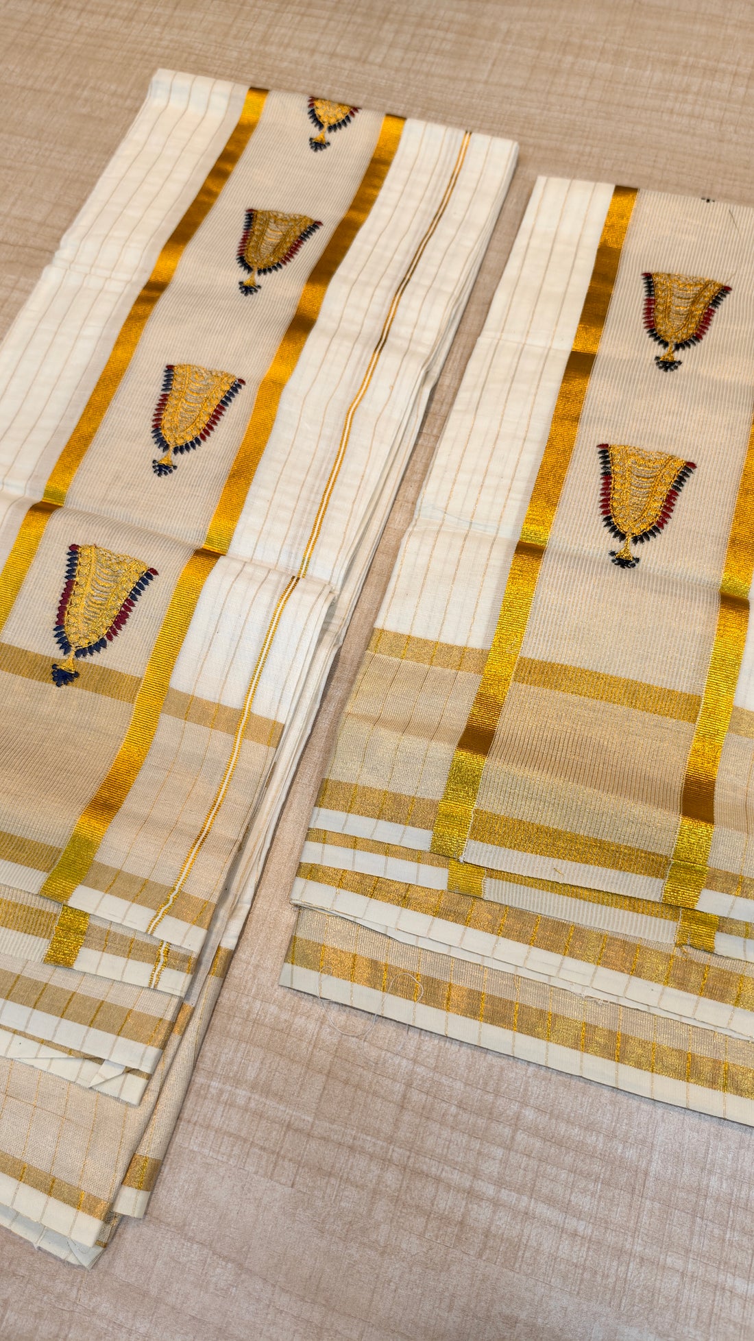 Cotton Set Mundu | GS170