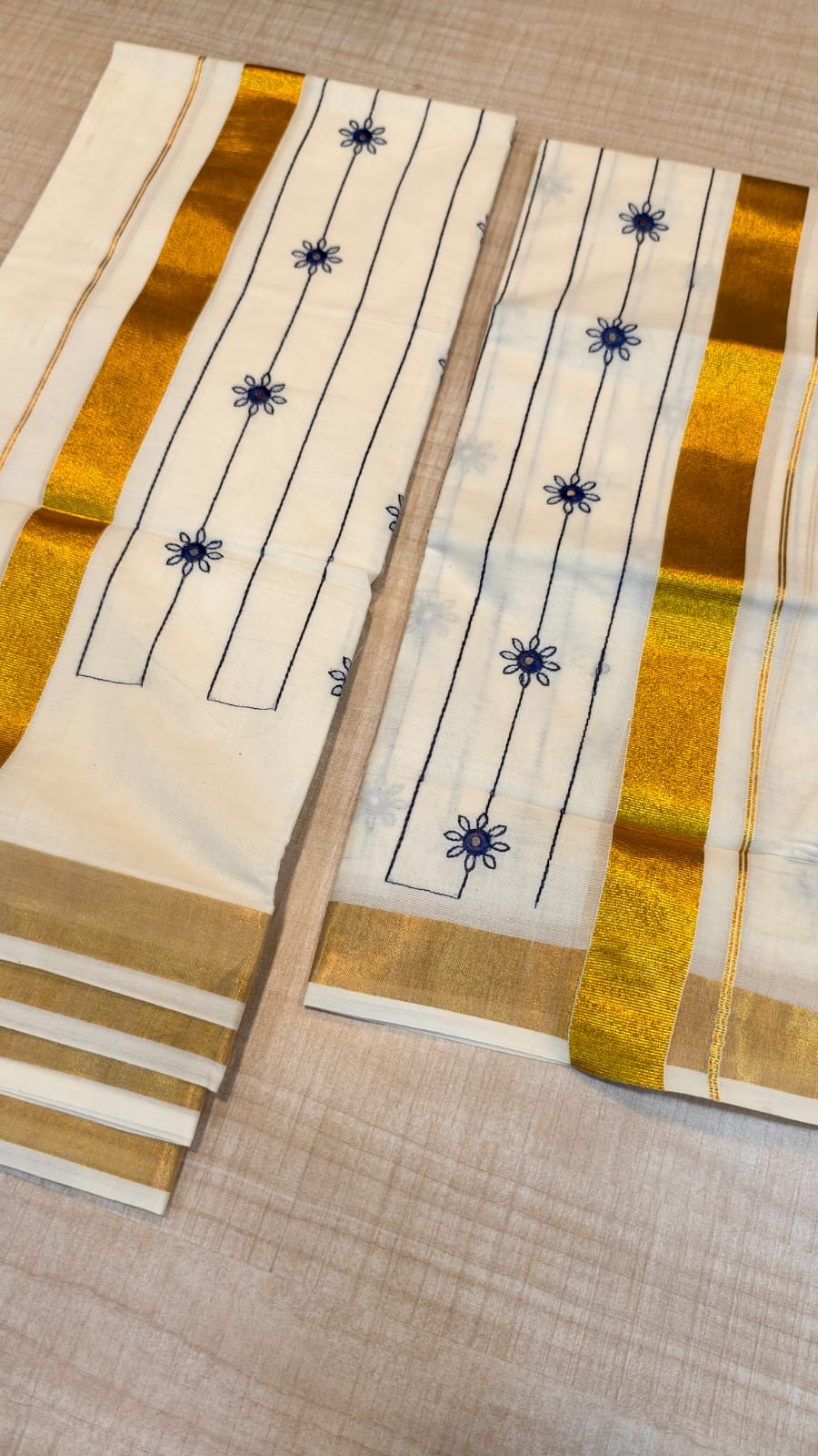 Cotton Set Mundu | GS144