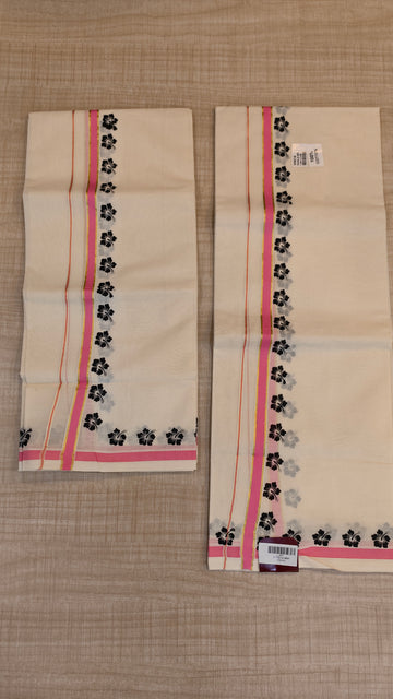Cotton Set Mundu|GS288