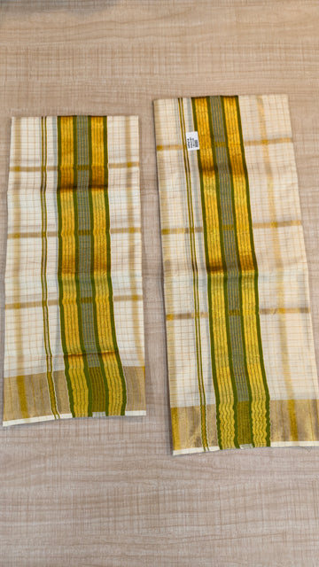 Cotton Set Mundu| GS295