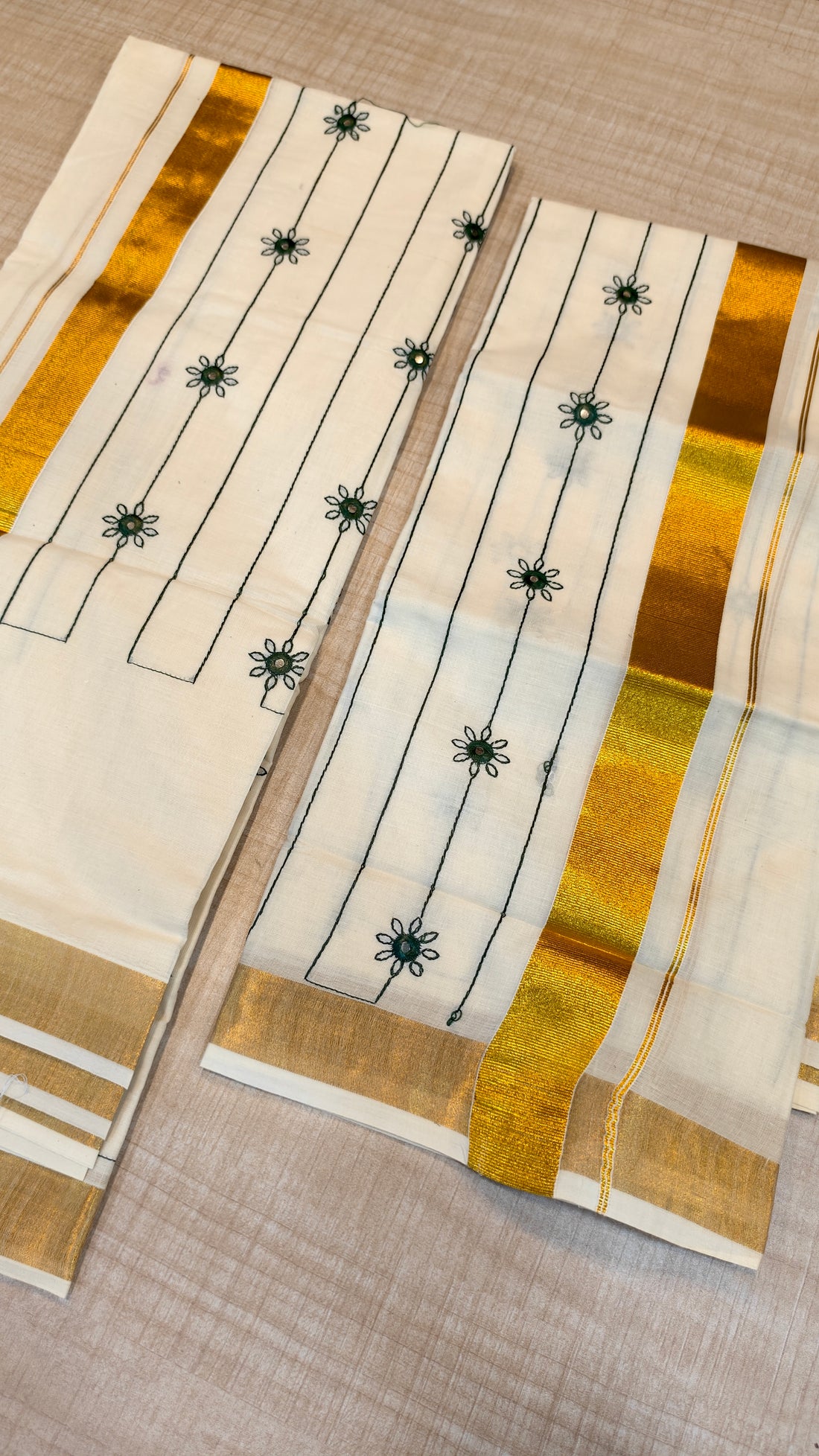 Cotton Set Mundu| GS142
