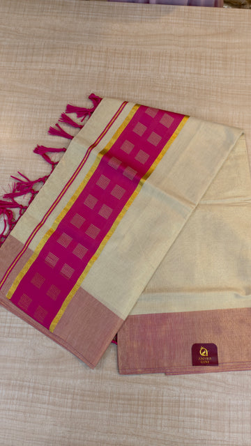 Tissue Kerala Saree|GS89