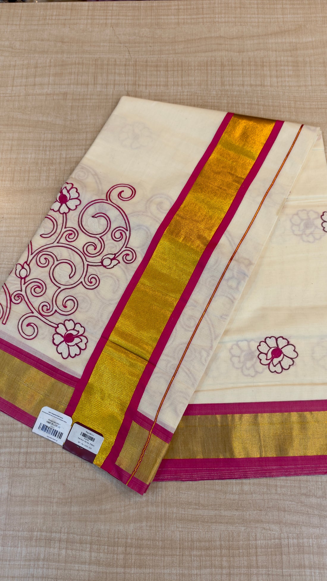 Cotton Kerala Saree|PM840