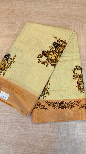 Tissue Kerala Saree |N46