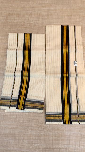 Cotton Set Mundu|GS311