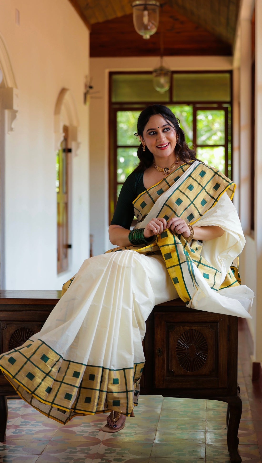 PreBooking |Handloom Replica Saree| GS201