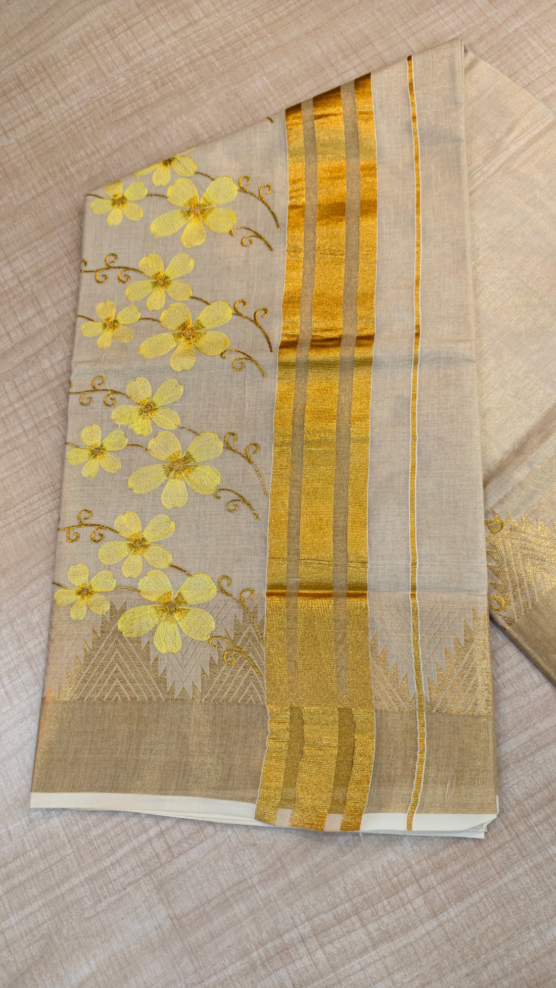 Tissue Kerala Saree|GS98