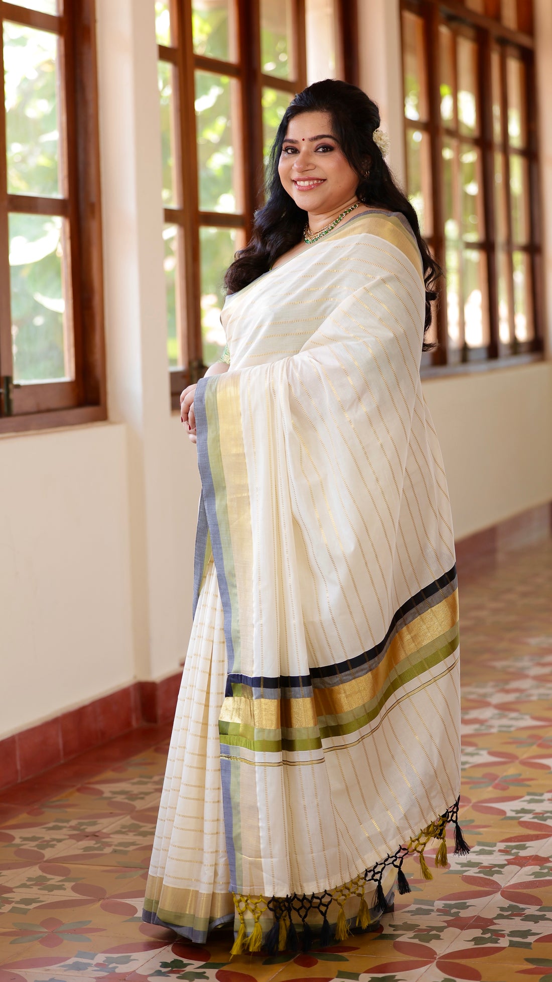 Pre Booking|Cotton Kerala Saree | GS42