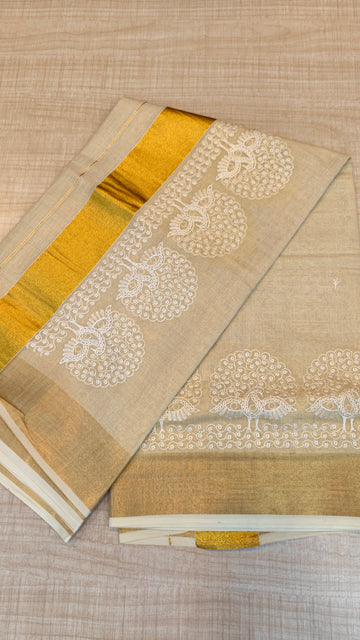 Tissue Kerala Saree| GS261