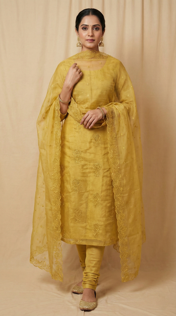 Tissue Silk Salwar | P1206