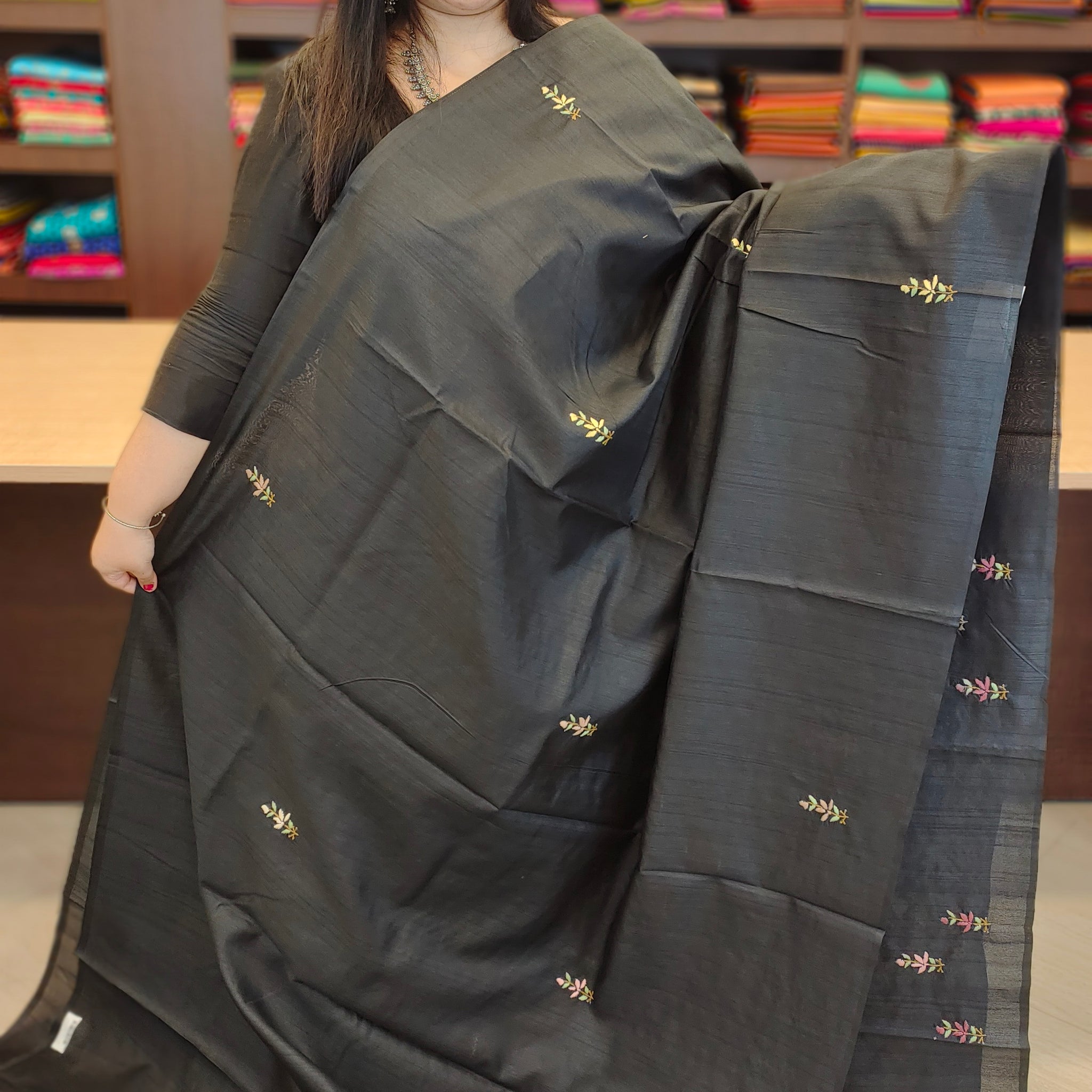 Tussar Saree | AG103