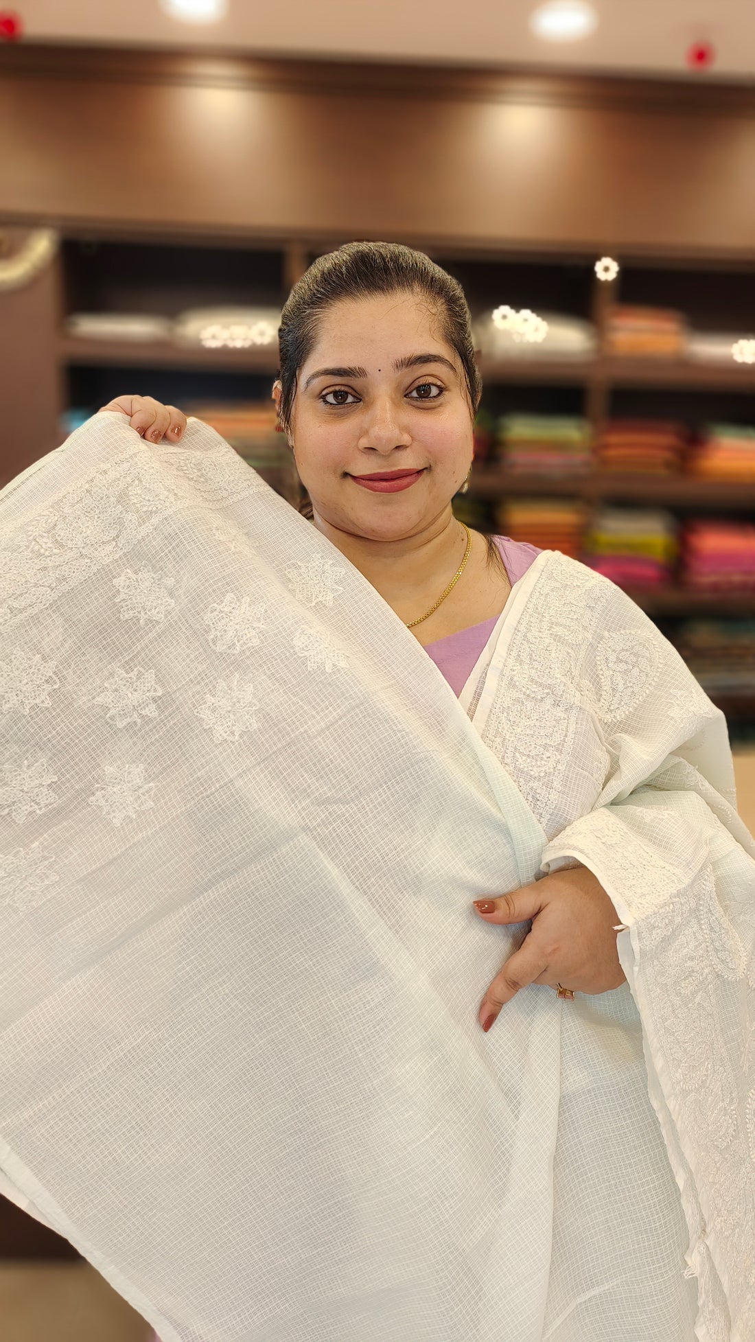 Kotta Chikankari Saree | TE87