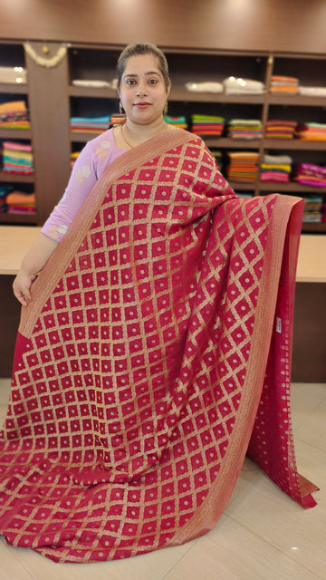 Crape Banarasi Saree | 1031