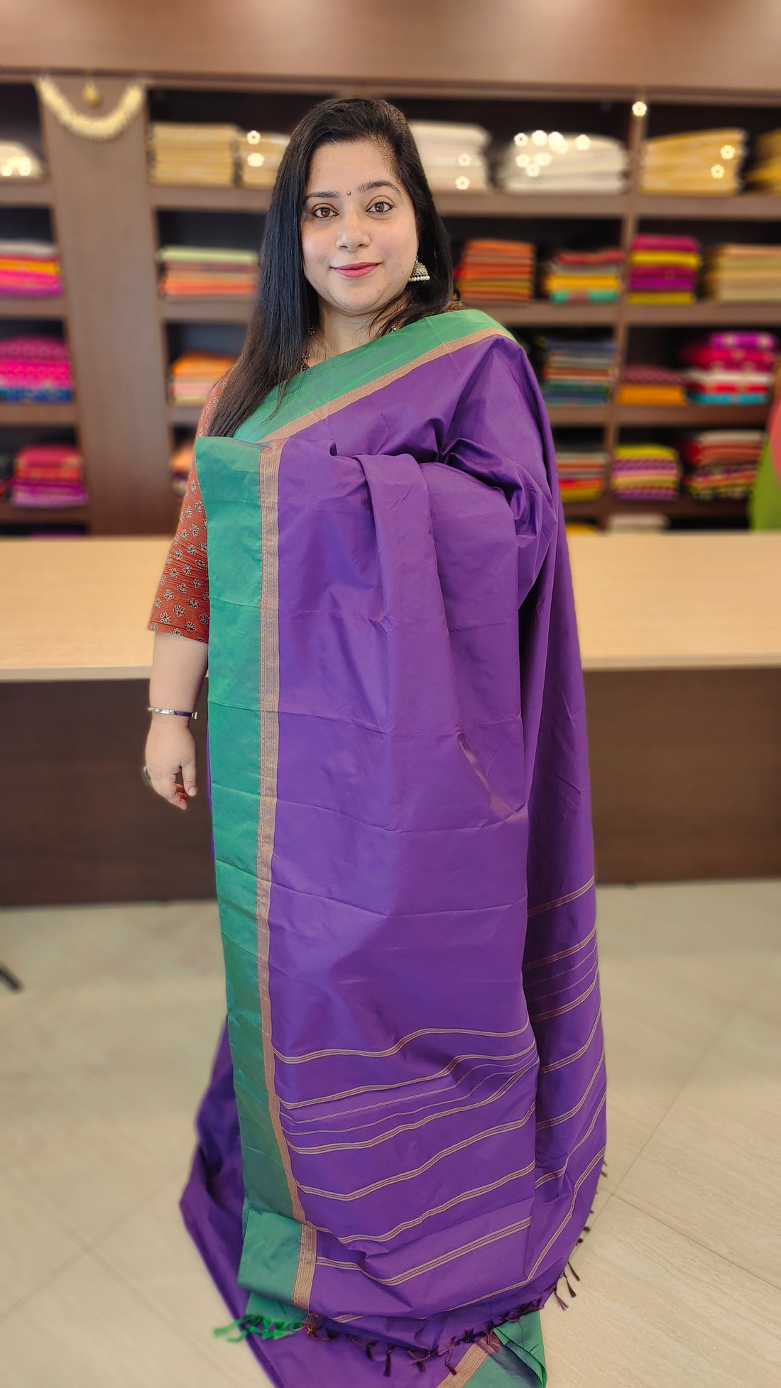 Semi Silk Saree | AG235