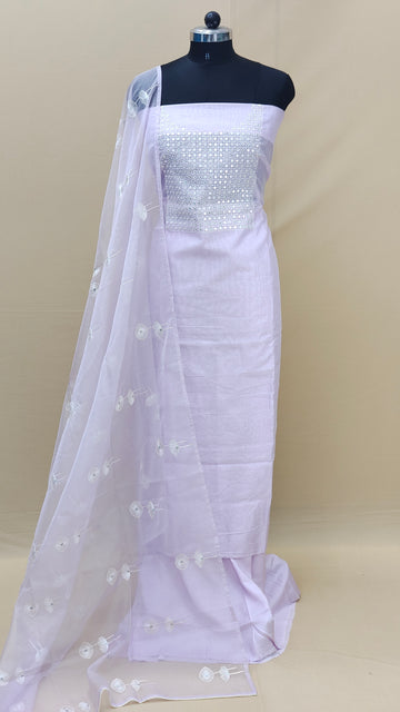 Semi silk Salwar | P102410