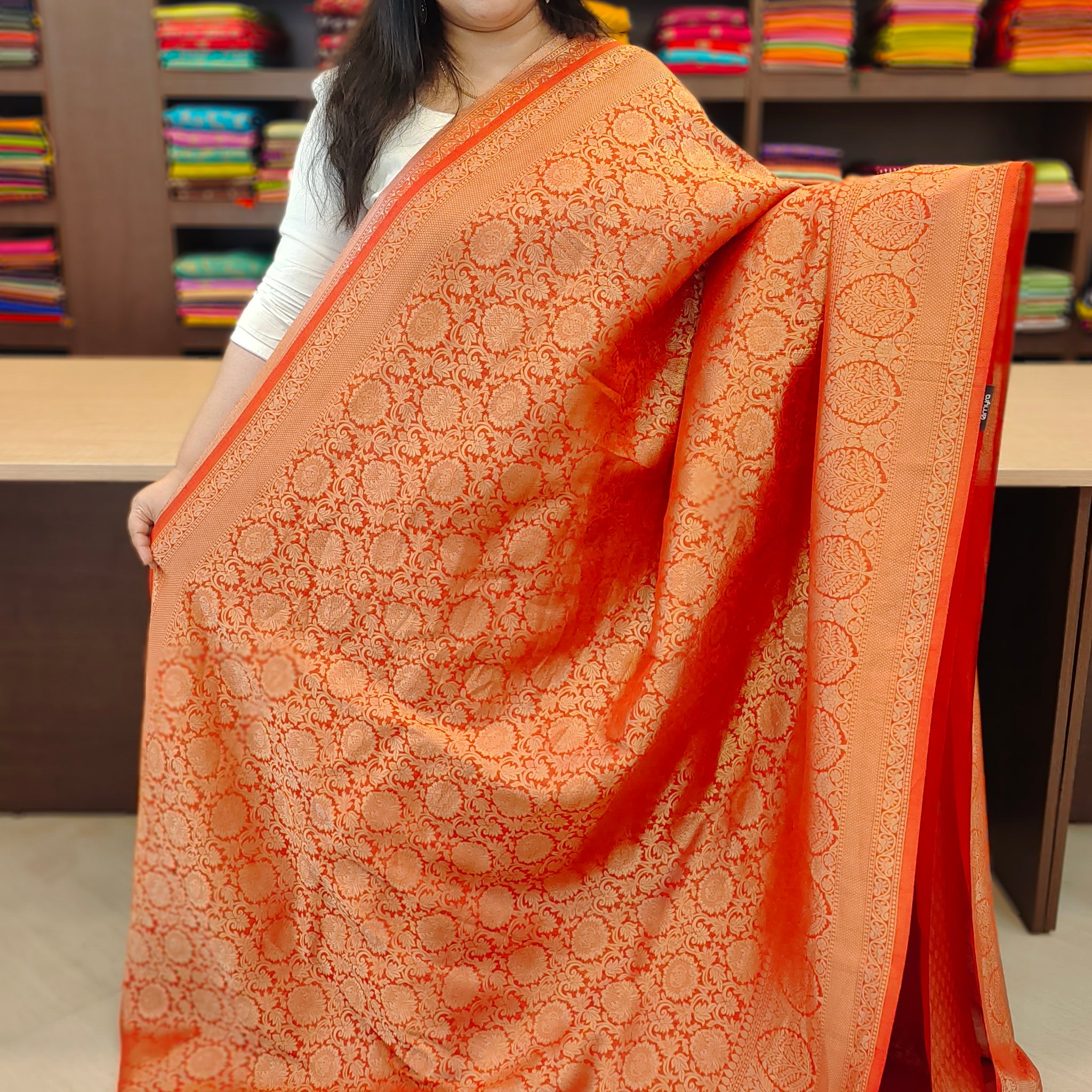 Viscose Georgette Saree | PGA17