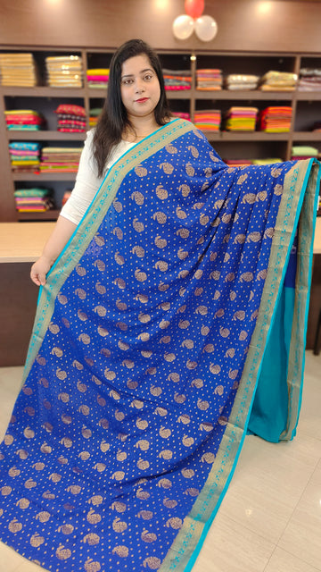 Georgette Banarasi Saree | 1005