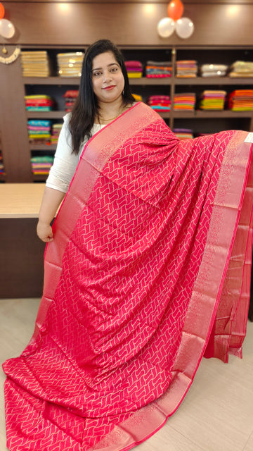 Crape Banarasi Saree | UT120