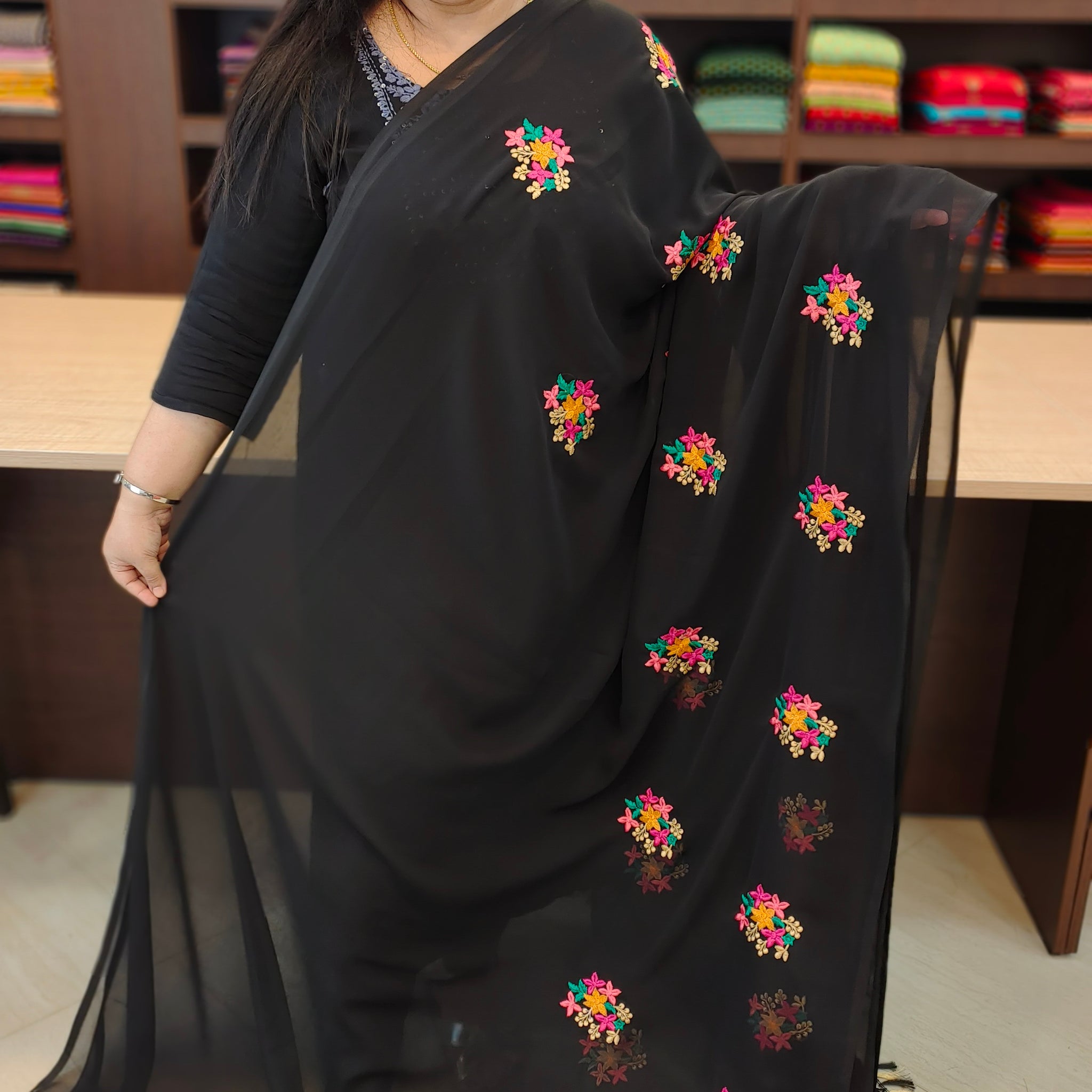 Shiffon Saree | D01