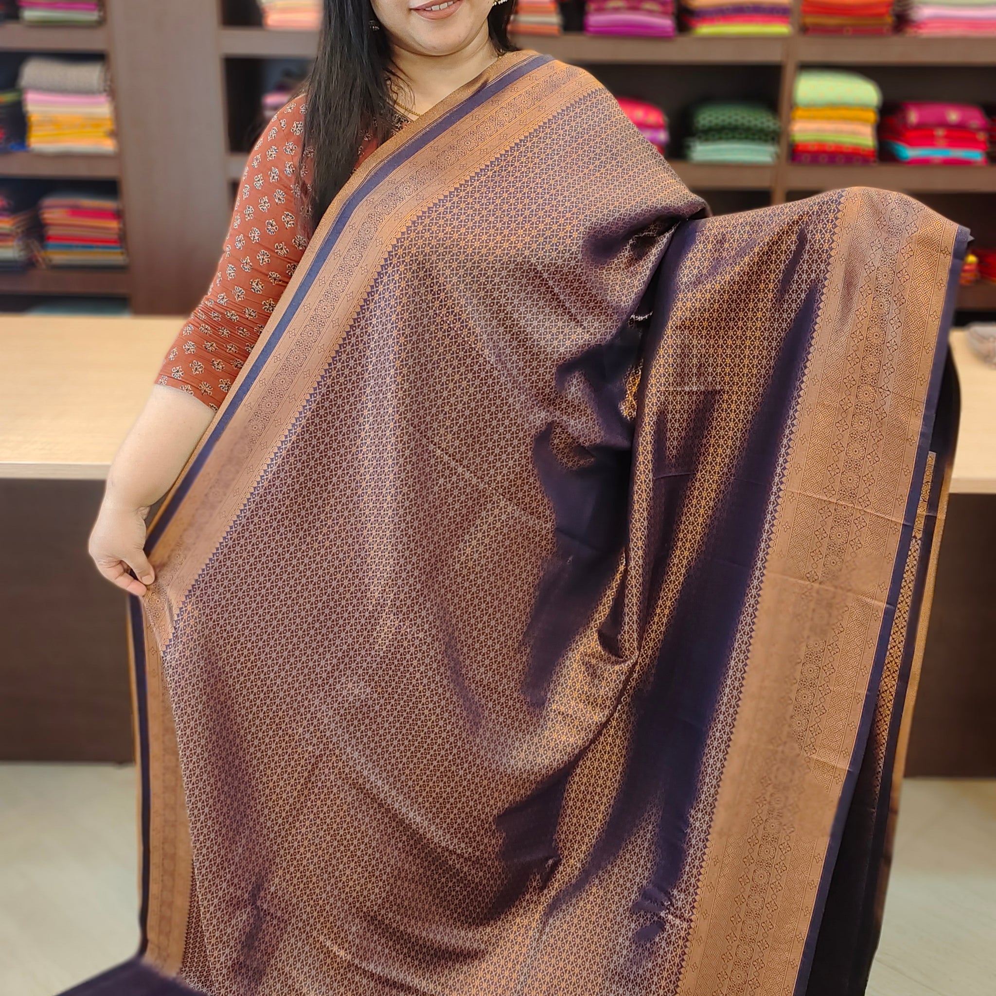 Semi Banarasi Saree | MTA10