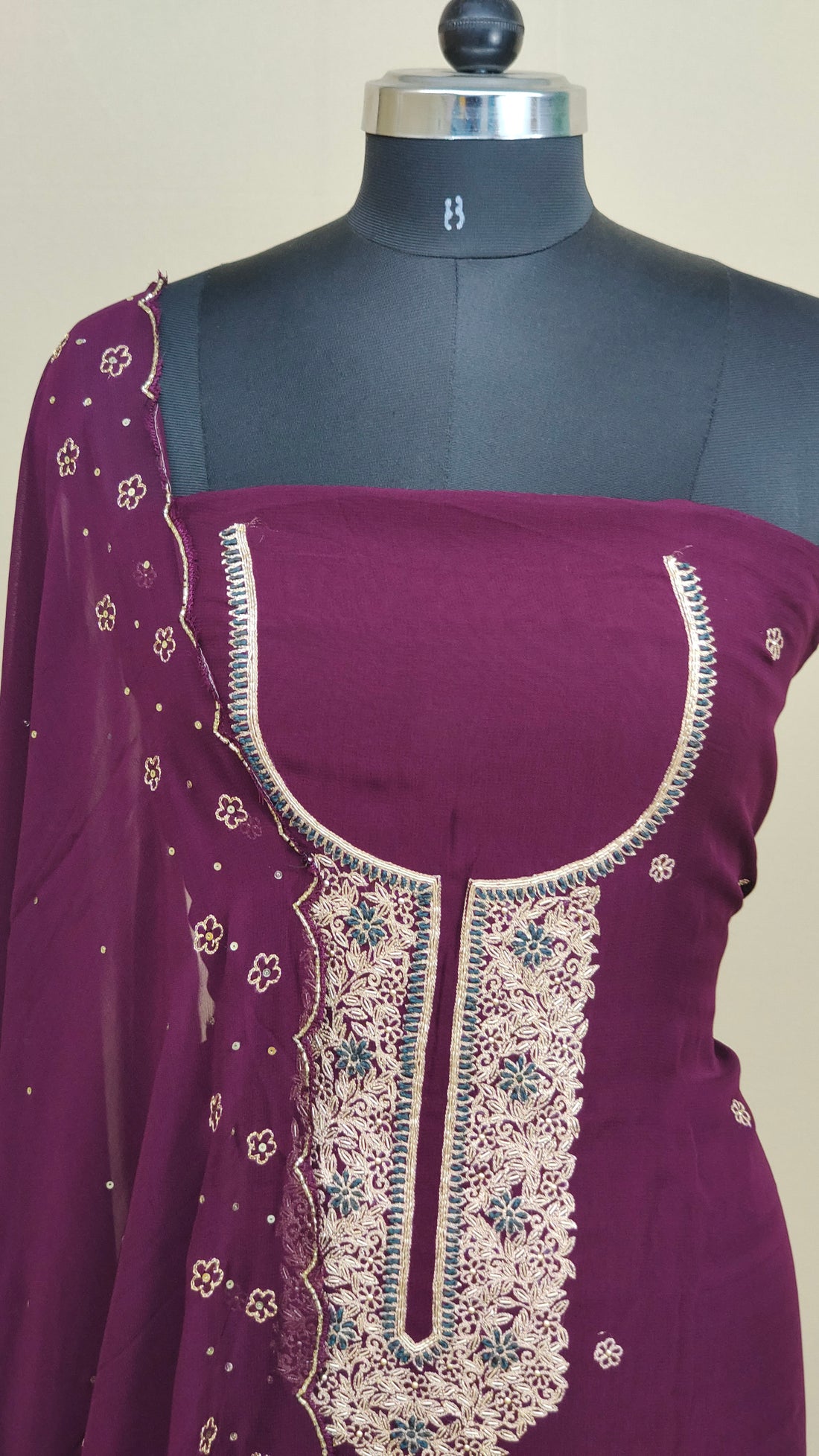 Pure Georgette Salwar | NA37
