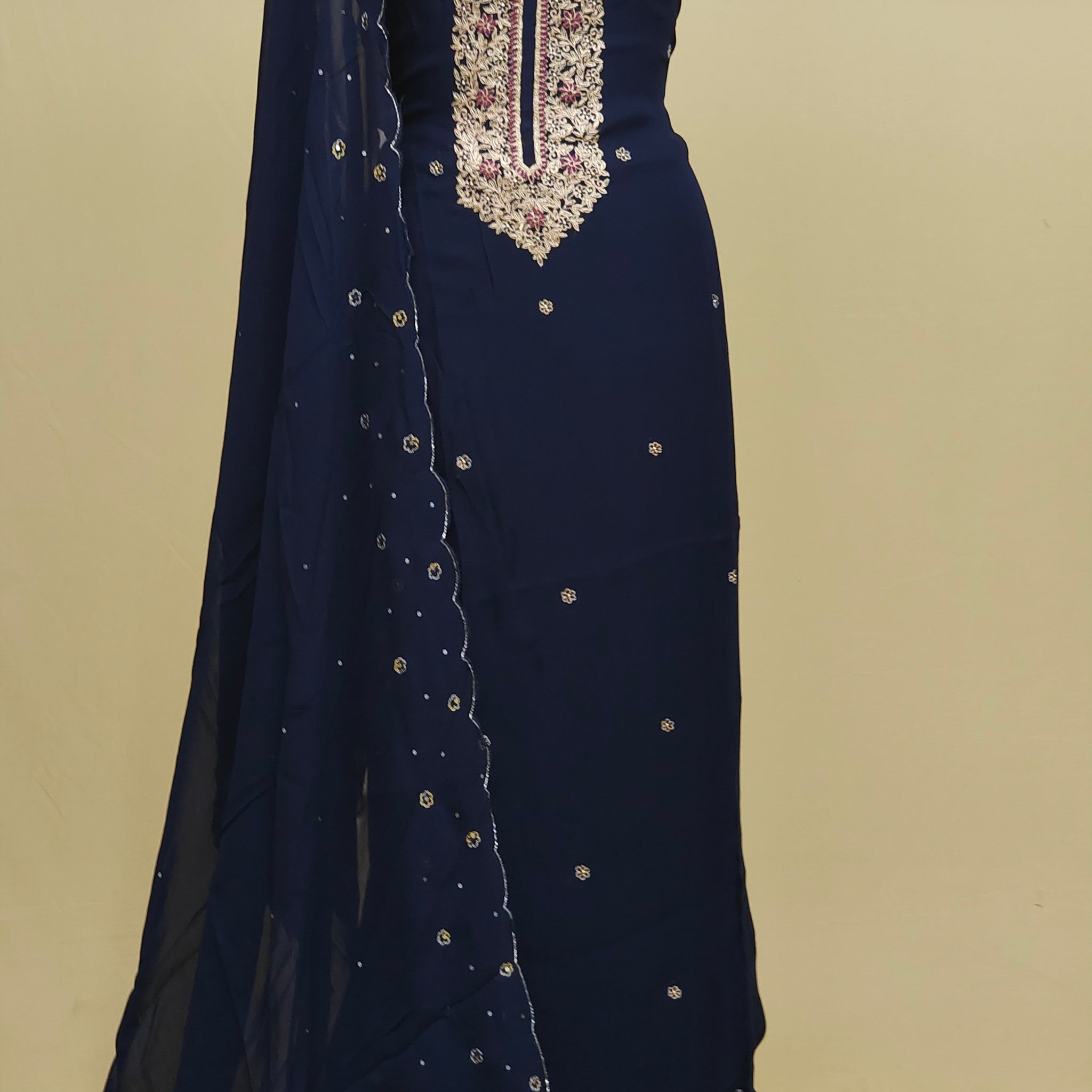 Pure Georgette Salwar | NA37