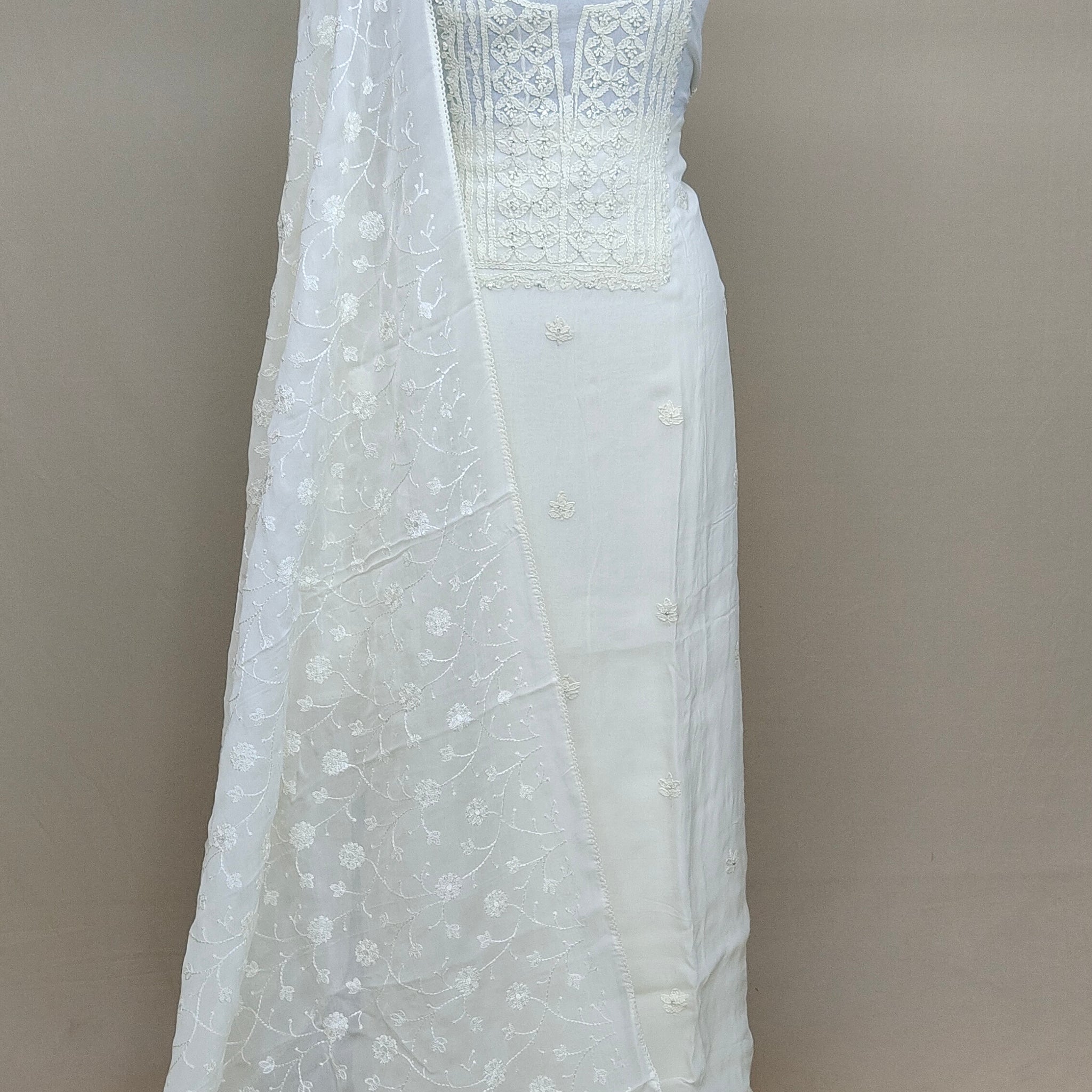 Soft Organza Chikankari Salwar | PRD95