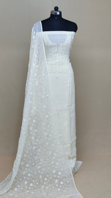 Soft Organza Chikankari Salwar | PRD95