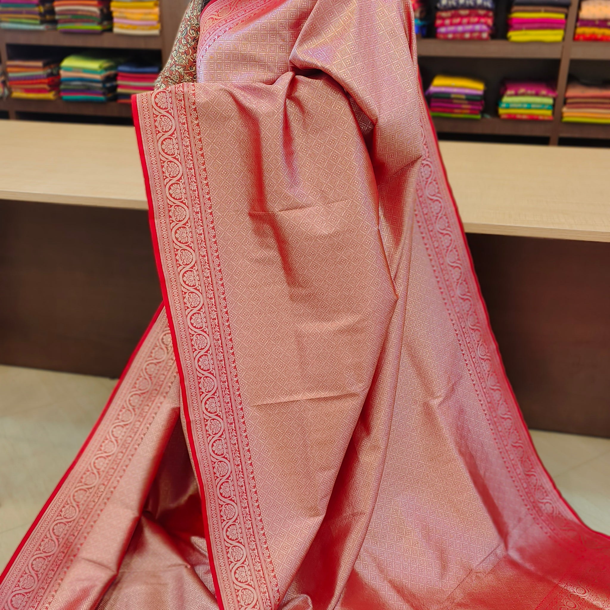 Katan Silk Saree | AS112413