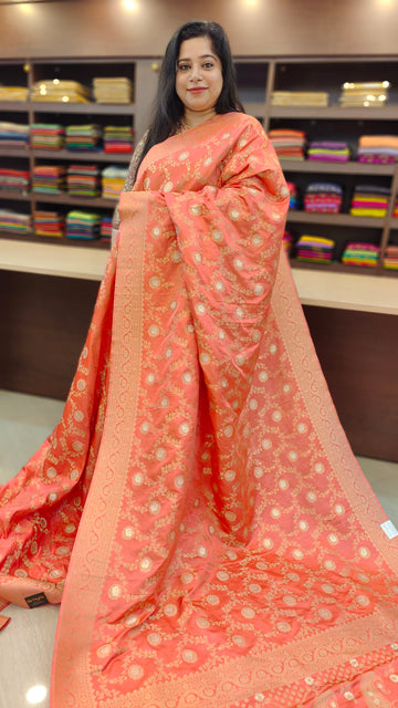 Semi Katan Saree | 1014