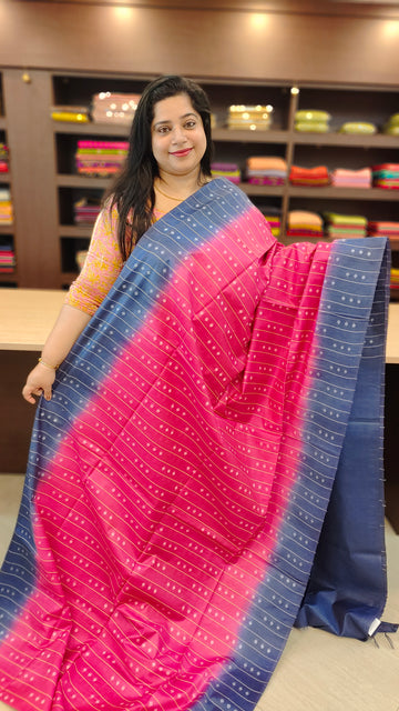 Semi Tussar Saree | ZA2100